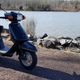 Illustration for article titled 57 degrees out and 57 miles on a scooter (repost for the morning crew)